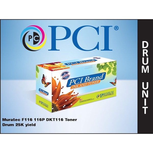 Pci Muratec F116 116P Dkt116 Toner 2.5K DKT116-PCI - main